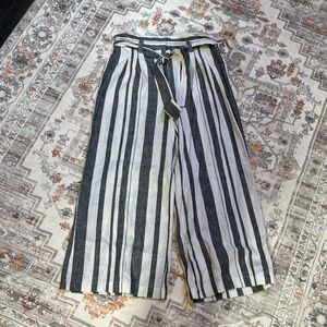 Who What Wear Monochrome Striped Trousers